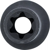 Krafthylsa E-profil, djup | 12,5 mm (1/2") | E12 mm. BGS 5204-12