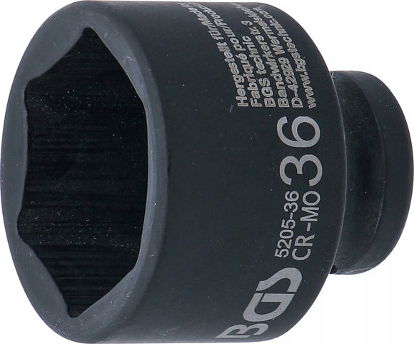 Krafthylsa Sexkant | 12,5 mm (1/2