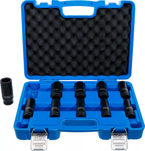 Krafthylsa-sats Sexkant, djup | 12,5 mm (1/2