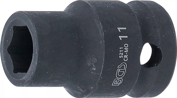 Krafthylsa Sexkant | 12,5 mm (1/2