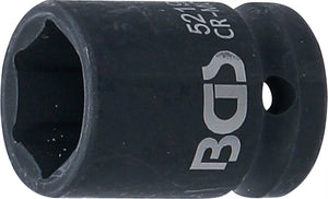 Krafthylsa Sexkant | 12,5 mm (1/2") | 19 mm. BGS 5219