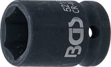 Krafthylsa Sexkant | 12,5 mm (1/2") | 19 mm. BGS 5219