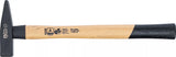 Plåtslagarhammare | Hickory-skaft | DIN 1041 | 200 g. BGS 52302