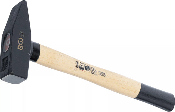 Plåtslagarhammare | Hickory-skaft | DIN 1041 | 800 g. BGS 52308