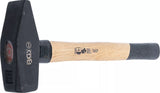 Plåtslagarhammare | Hickory-skaft | DIN 1041 | 2000 g. BGS 52320