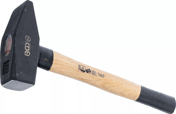 Plåtslagarhammare | Hickory-skaft | DIN 1041 | 2000 g. BGS 52320
