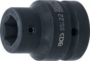 Bit-Adapter | för BGS 5246 | 25 mm (1") - Inre sexkant 22 mm. BGS 5246-1