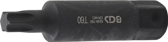 Bit | Längd 100 mm | Yttre sexkant 22 mm | T-Profil (för Torx) T60. BGS 5246-T60