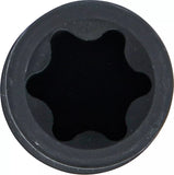 Krafthylsa E-profil, djup | 20 mm (3/4") | E28. BGS 5250-E28