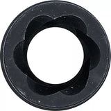 Spiralprofil-Hylsa / Skruvutdragare | 12,5 mm (1/2") | 15 mm. BGS 5266-15