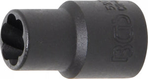 Spiralprofil-Hylsa / Skruvutdragare | 10 mm (3/8") | 10 mm. BGS 5270