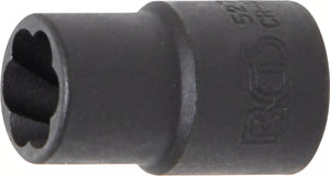 Spiralprofil-Hylsa / Skruvutdragare | 10 mm (3/8") | 11 mm. BGS 5271