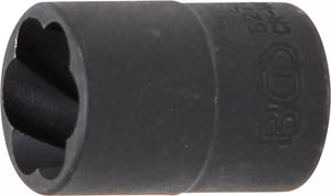 Spiralprofil-Hylsa / Skruvutdragare | 10 mm (3/8") | 16 mm. BGS 5276