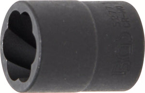 Spiralprofil-Hylsa / Skruvutdragare | 10 mm (3/8") | 17 mm. BGS 5277