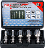 Skruvutdragare-sats | 5 delar. BGS 5282