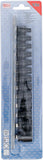 Krafthylsa-sats Sexkant | 6,3 mm (1/4") | 4 - 14 mm | 13 delar