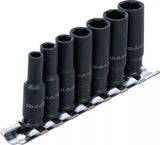 Krafthylsa-sats Sexkant, djup | 6,3 mm (1/4") | 6 - 13 mm | 7 delar