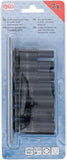Krafthylsa-sats Sexkant, djup | 6,3 mm (1/4") | 6 - 13 mm | 7 delar