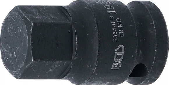 Kraft-Bit-Insats | Längd 42 mm | 12,5 mm (1/2