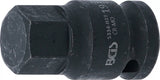 Kraft-Bit-Insats | Längd 42 mm | 12,5 mm (1/2") | Inre sexkant 19 mm. BGS 5334-H19