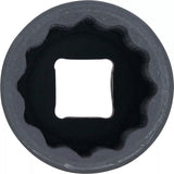 Krafthylsa Tolvkant | 12,5 mm (1/2") | 27 mm. BGS 5336