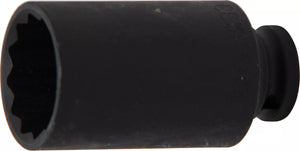 Krafthylsa Tolvkant | 12,5 mm (1/2") | 33 mm. BGS 5339