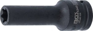 Krafthylsa E-profil, djup | 20 mm (3/4") | E20. BGS 5348