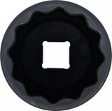 Krafthylsa Tolvkant, djup | 12,5 mm (1/2") | 39 mm. BGS 5351