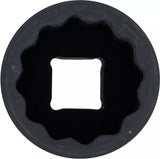 Krafthylsa Tolvkant, djup | 12,5 mm (1/2") | 28 mm. BGS 5352