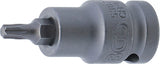 Kraft-Bit-Insats | Längd 55 mm | 12,5 mm (1/2") | T-Profil (för Torx) T27. BGS 5367