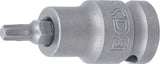 Kraft-Bit-Insats | Längd 55 mm | 12,5 mm (1/2") | T-Profil (för Torx) T30. BGS 5371