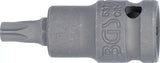 Kraft-Bit-Insats | Längd 55 mm | 12,5 mm (1/2") | T-Profil (för Torx) T45. BGS 5373