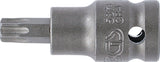 Kraft-Bit-Insats | Längd 55 mm | 12,5 mm (1/2") | T-Profil (för Torx) T50. BGS 5374