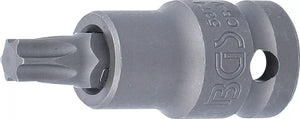 Kraft-Bit-Insats | Längd 55 mm | 12,5 mm (1/2") | T-Profil (för Torx) T50. BGS 5374