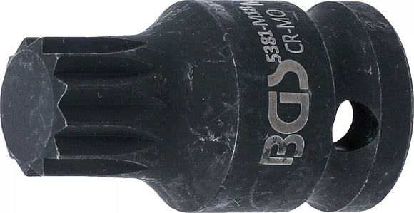Kraft-Bit-Insats | Längd 43 mm | 12,5 mm (1/2
