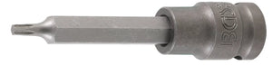Kraft-Bit-Insats | Längd 100 mm | 12,5 mm (1/2") | T-Profil (för Torx) T25. BGS 5470