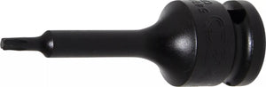 Kraft-Bit-Insats | Längd 75 mm | 12,5 mm (1/2") | T-Profil (för Torx) T20. BGS 5480-T20