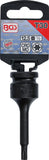 Kraft-Bit-Insats | Längd 75 mm | 12,5 mm (1/2") | T-Profil (för Torx) T30. BGS 5480-T30
