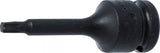 Kraft-Bit-Insats | Längd 75 mm | 12,5 mm (1/2") | T-Profil (för Torx) T30. BGS 5480-T30