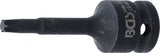 Kraft-Bit-Insats | Längd 75 mm | 12,5 mm (1/2") | T-Profil (för Torx) T40. BGS 5480-T40