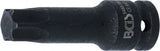 Kraft-Bit-Insats | Längd 75 mm | 12,5 mm (1/2") | T-Profil (för Torx) T80. BGS 5480-T80