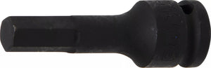 Kraft-Bit-Insats | Längd 75 mm | 12,5 mm (1/2") | Inre sexkant 12 mm. BGS 5481-M12
