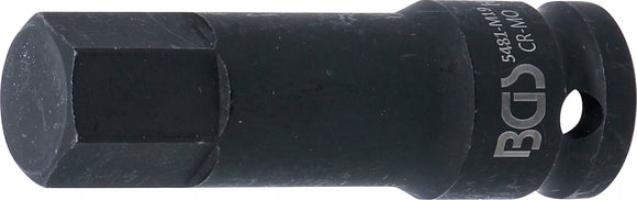 Kraft-Bit-Insats | Längd 75 mm | 12,5 mm (1/2