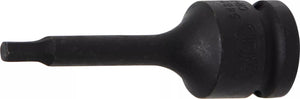 Kraft-Bit-Insats | Längd 75 mm | 12,5 mm (1/2") | Inre sexkant 5 mm. BGS 5481-M5