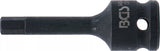 Kraft-Bit-Insats | Längd 75 mm | 12,5 mm (1/2") | Inre sexkant 8 mm. BGS 5481-M8