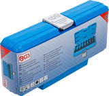 Kraft-Bit-Insats-sats | 12,5 mm (1/2") | Inre sexkant 5 - 19 mm | 8 delar. BGS 5481