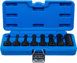 Kraft-Bit-Insats-sats | 12,5 mm (1/2") | Inre sexkant 5 - 19 mm | 8 delar. BGS 5481