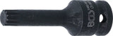Kraft-Bit-Insats | Längd 75 mm | 12,5 mm (1/2") | Inre mångtandad (för XZN) M12. BGS 5482-M12