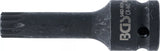 Kraft-Bit-Insats | Längd 78 mm | 12,5 mm (1/2") | Inre mångtandad (för XZN) M14. BGS 5482-M14