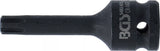Kraft-Bit-Insats | Längd 75 mm | 12,5 mm (1/2") | Kil-profil (för RIBE) M10. BGS 5483-M10